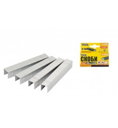 Скоби загартовані MASTERTOOL R53 6 мм 1000 шт 41-0306