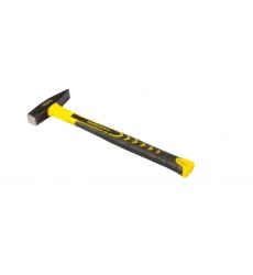 Молоток слюсарний MASTERTOOL 300 г HRC 50 рукоятка фібергласова 305 мм 02-0803