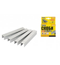 Скоби загартовані MASTERTOOL R53 12 мм 1000 шт 41-0312