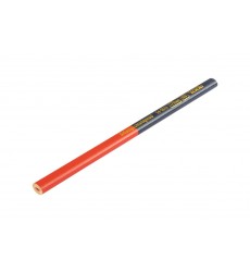 Олівці столярні двокольорові MASTERTOOL 176 мм, HB, набір 12 шт 14-1813