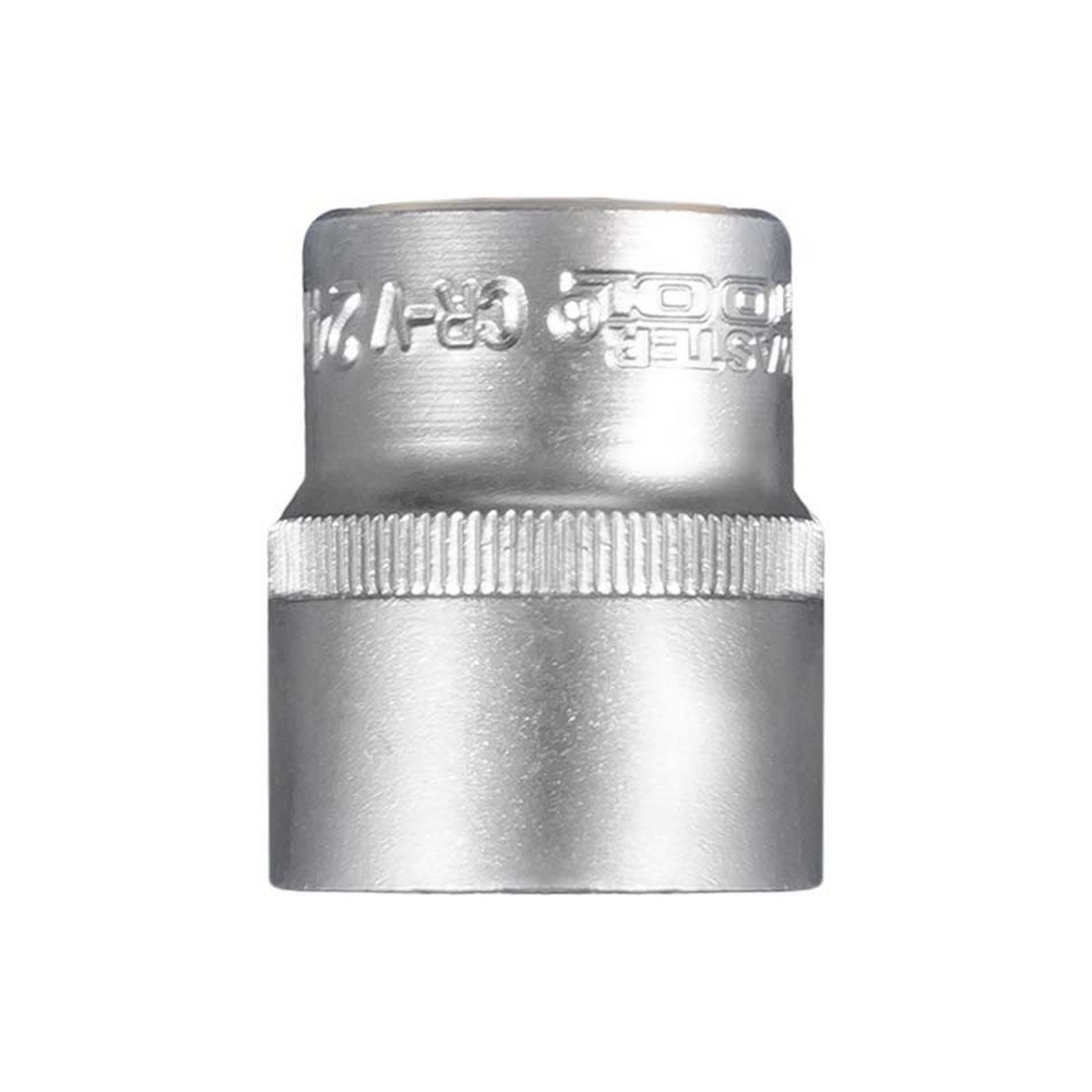 Головка торцева 6-гранна MASTERTOOL ½" 24 мм L 40 мм CrV 78-0024 view 1