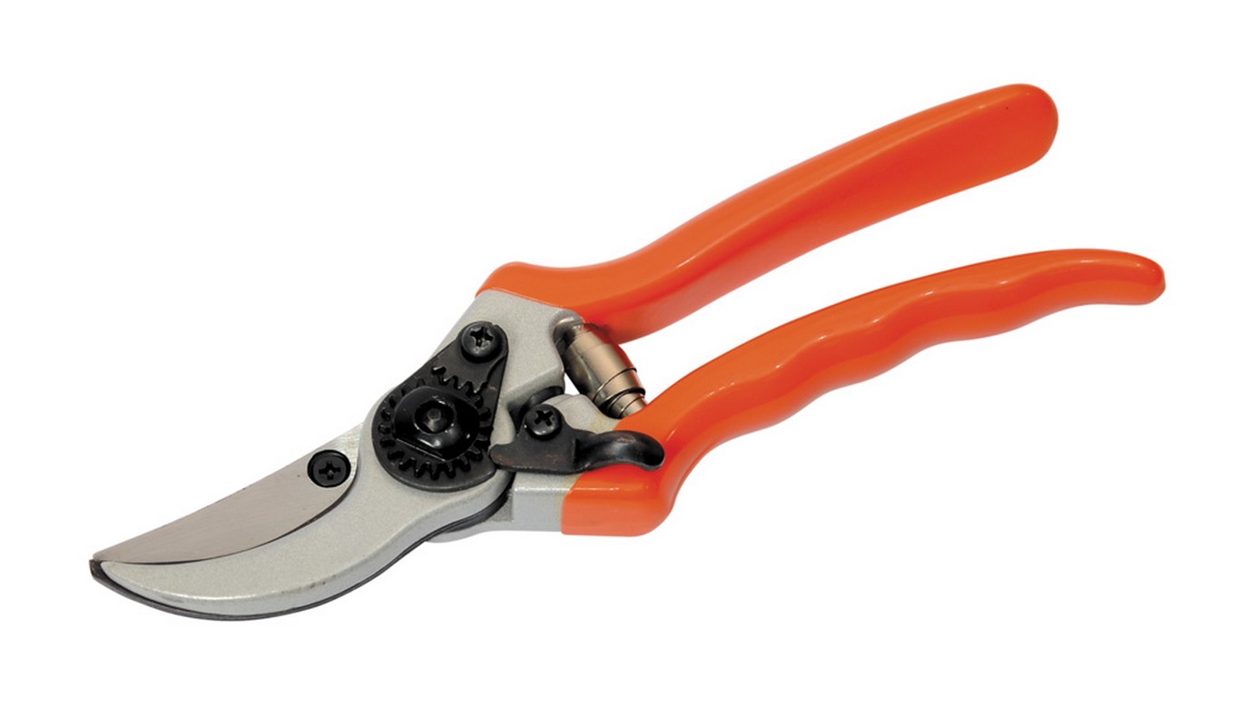 Секатор садовий обвідний MASTERTOOL 215 мм, алюмінієві ручки з PVC накладками, змінне лезо SS 14-6110 view 1