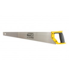 Ножівка столярна MASTERTOOL 4TPI MAX CUT 500 мм загартований зуб 2-D заточування поліроване 14-2650