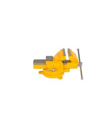 Лещата слюсарні настільні поворотні MASTERTOOL 100 мм з ковадлом 07-0210