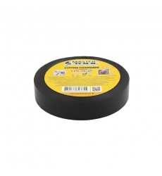 Стрічка ізоляційна MASTERTOOL PVC 17 мм×25 м 10 шт чорна 44-9125