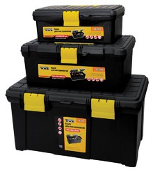 Скрині для інструментів MASTERTOOL комплект 3 шт з пластиковими замками 12.5