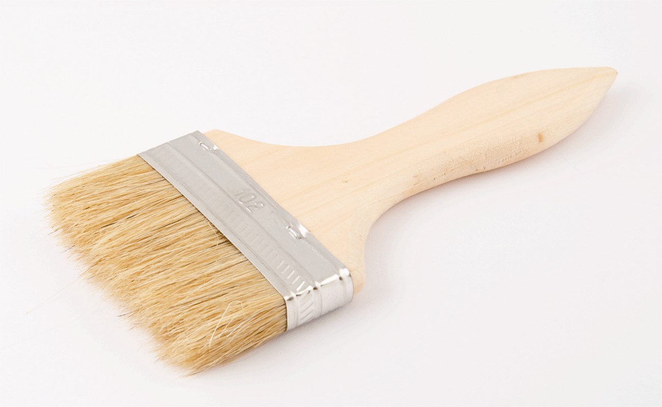 Пензель малярський флейцевий MASTERTOOL 102х14 мм 91-1102 view 1