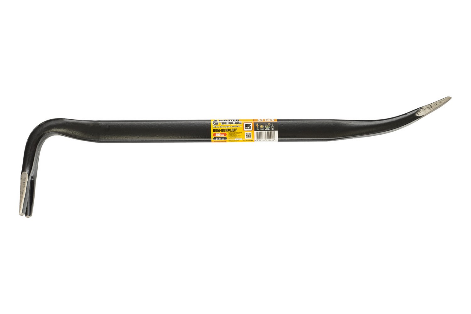 Лом-цвяходер MASTERTOOL 400х21х11 мм HRC 40-48 03-1400 view 2