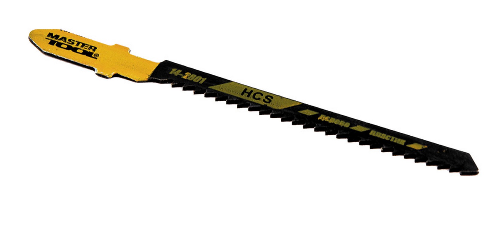 Полотно пильне для лобзика MASTERTOOL T119BO 5 шт дерево/пластик швидкий фігурний різ 12TPI/77 мм 14-2801 view 1