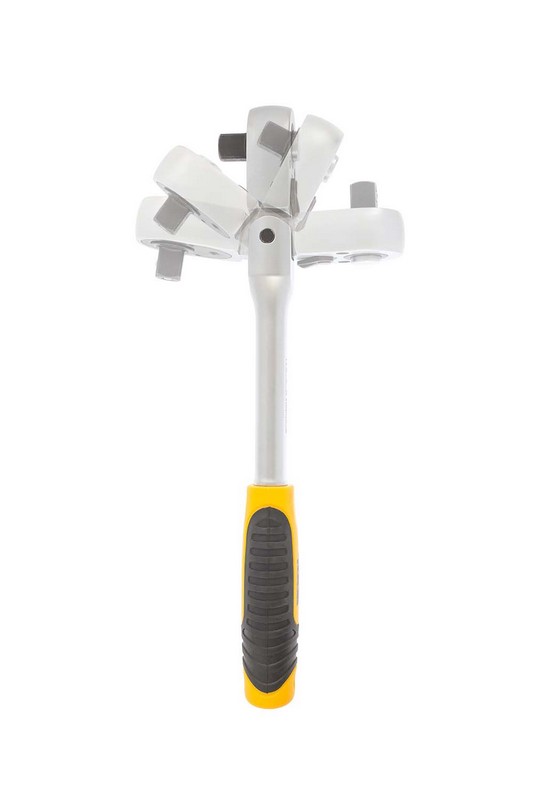 Тріскачка MASTERTOOL ½" 72T з карданом 78-0144 view 5