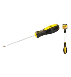 Викрутка шліцева MASTERTOOL SL3х100 мм ручка з TPR покриттям 48-5310