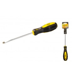 Викрутка шліцева MASTERTOOL SL6х125 мм ручка з TPR покриттям 48-5612