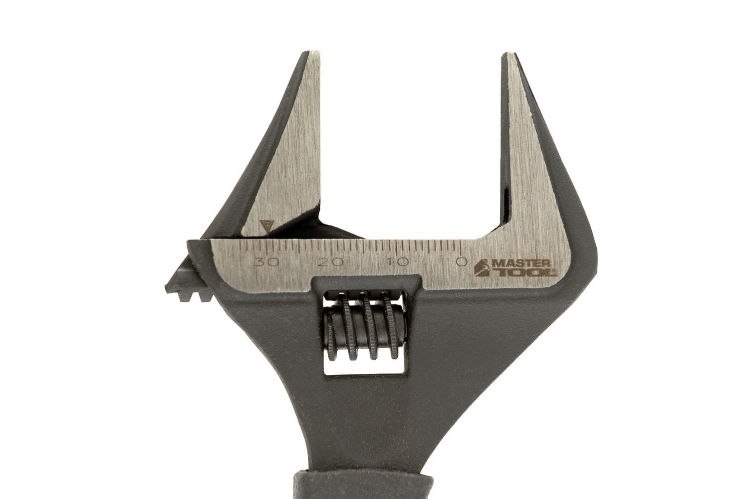 Ключ розвідний MASTERTOOL 150 мм 0-35 мм тонкі губки CrV рукоятка з TPR накладкою 76-0321 view 4