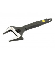 Ключ розвідний MASTERTOOL 250 мм 0-50 мм тонкі губки CrV рукоятка з TPR накладкою 76-0323
