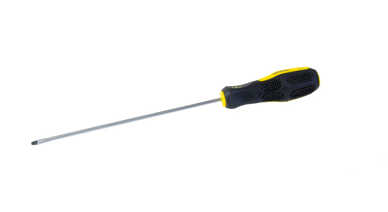 Викрутка шліцева MASTERTOOL SL3х150 мм ручка з TPR покриттям 48-5313 view 1