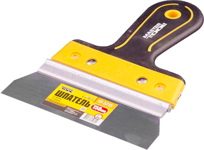 Шпатель MASTERTOOL AL-PROFI 150х35 мм TPR ручка 19-5215 view 1