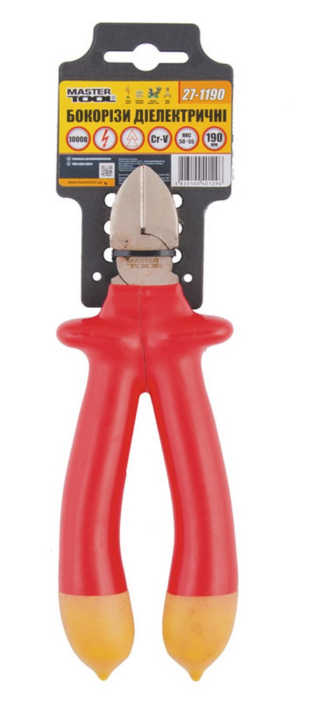 Бокорізи діелектричні MASTERTOOL 190 мм CrV6150/HRC 50~55 27-1190 view 2