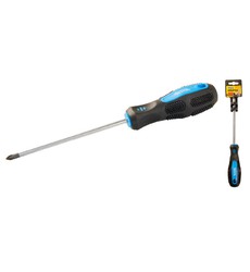 Викрутка хрестова магнітна MASTERTOOL PH1х125 мм ручка з TPR покриттям 48-5112