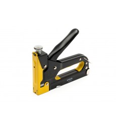 Степлер пружинний MASTERTOOL скоба R53 4–14 мм, плавне регулювання сили удару, металевий корпус 41-0910