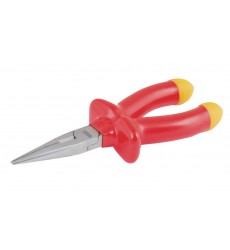 Щипці прямі діелектричні MASTERTOOL 160 мм CrV6150/HRC 50~55 27-2160