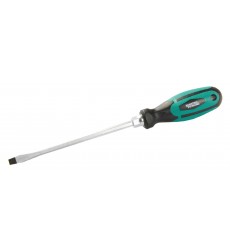 Викрутка шліцева магнітна MASTERTOOL HEXAGON SL6х150 мм ручка з TPR покриттям 45-8615