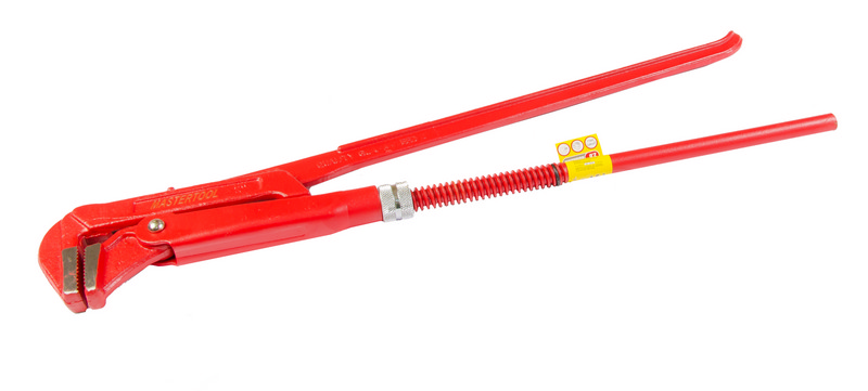 Ключ трубний MASTERTOOL 90° 2.0" кований 76-0753 view 1