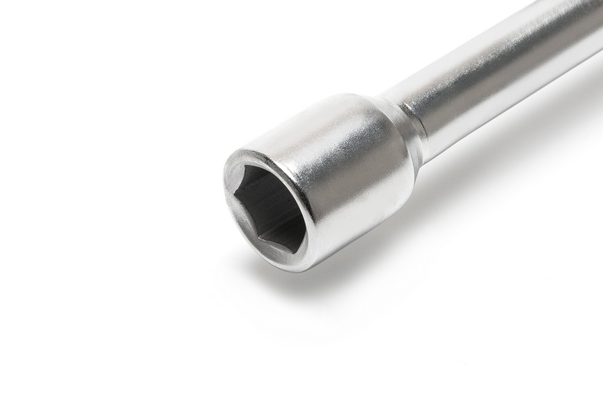 Ключ балонний MASTERTOOL хрестовий посилений 17×19×21 мм + 1/2", L=350 мм, Ø16 мм 73-0313 view 2