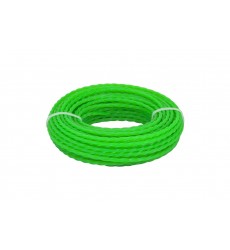 Жилка для тримера MASTERTOOL TWISTED SQUARE 2.7 мм × 15 м 19-1227