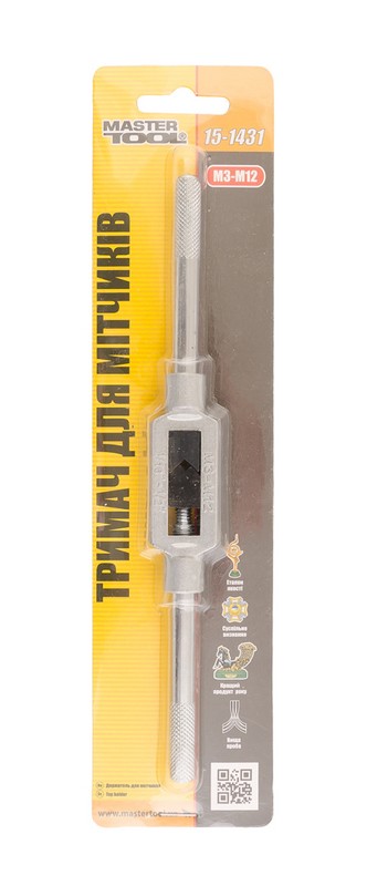Тримач для мітчиків MASTERTOOL M3-M12 15-1431 view 2