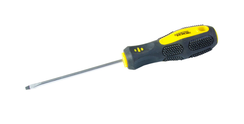 Викрутка шліцева MASTERTOOL SL4х100 мм ручка з TPR покриттям 48-5410 view 1
