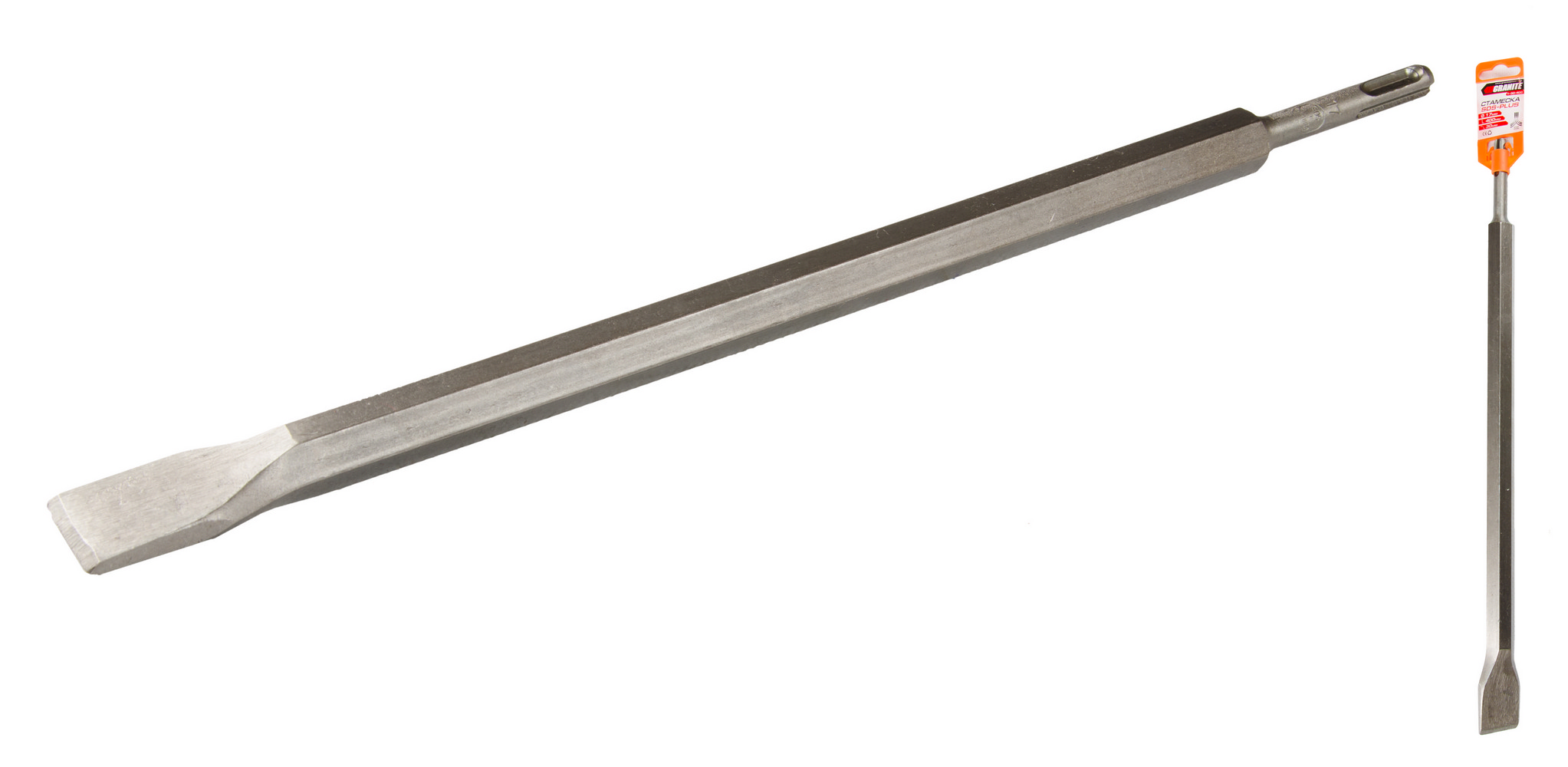 Зубило плоске SDS-PLUS 400×30×17 мм 1-30-400