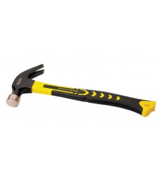 Молоток столярний MASTERTOOL 450 г HRC 50 рукоятка фібергласова 340 мм 02-0704