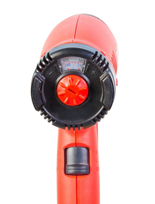Фен промисловий MPT PROFI 2000 Вт 60-630°С 300-500 л/хв насадки 2 шт MHG2005V view 4