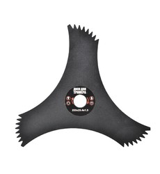 Диск для тримера MASTERTOOL 255 x 25,4 x 3T з зубцями 19-1916