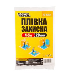 Плівка захисна MASTERTOOL 4×5 м 20 мкм 79-9148