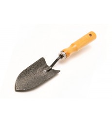 Совок садовий MASTERTOOL звужений 300×60 мм з дерев'яною ручкою 14-6188
