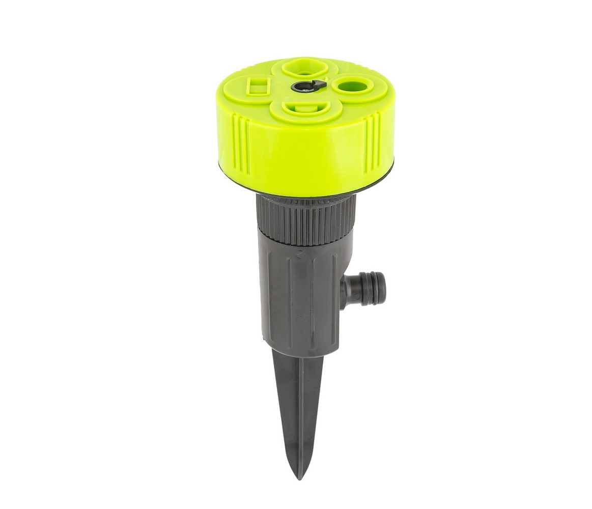 Зрошувач для поливу MASTERTOOL ½" 4 режими 6 м на ніжці 92-9325 view 2