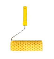 Валик малярський структурний MASTERTOOL Moltopren Decor Peas 230 x 80 x 20 мм, Ø 6 мм з ручкою 92-6204