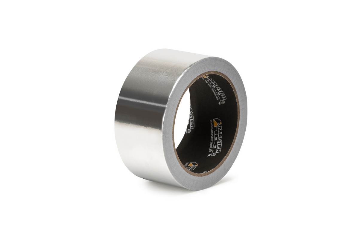 Стрічка алюмінієва MASTERTOOL GripBond Pro Metal t 150°C 50 мм×25 м 77-1525 view 2
