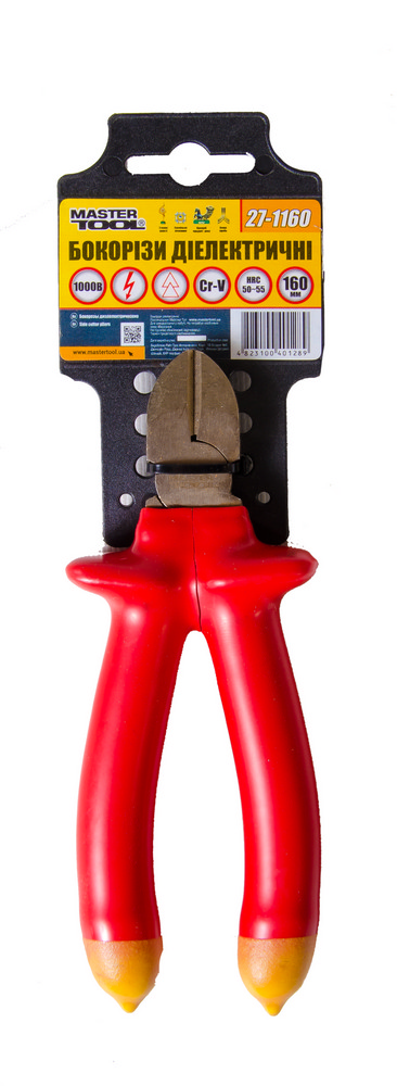 Бокорізи діелектричні MASTERTOOL 160 мм CrV6150/HRC 50~55 27-1160 view 2