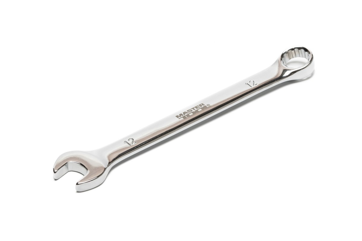 Ключ комбінований MASTERTOOL 12 мм CrV DIN3113 71-1012 view 1