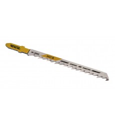 Полотно пильне для лобзика MASTERTOOL T101D 5 шт дерево/пластик чистий прямий різ 6TPI/100 мм 14-2809