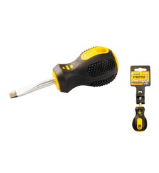 Викрутка шліцева MASTERTOOL SL6х38 мм ручка з TPR покриттям 48-5638