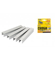 Скоби загартовані MASTERTOOL R53 8 мм 1000 шт 41-0308