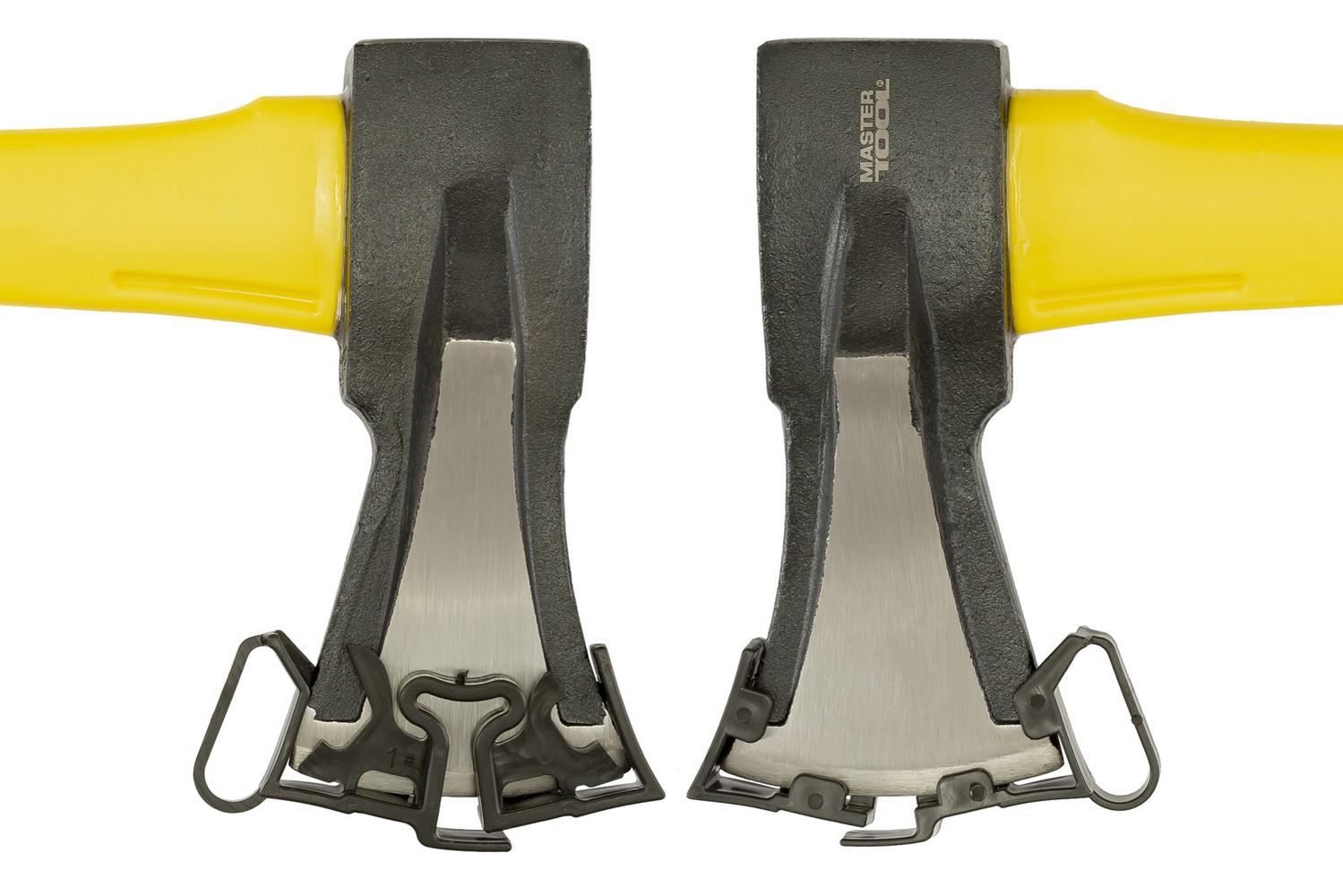 Сокира-колун MASTERTOOL 2200 г HRC 50 рукоятка фібергласова 875 мм 05-0209 view 4