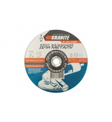 Диск абразивний зачисний по металу GRANITE 230 x 6,0 x 22,2 мм 8-04-236