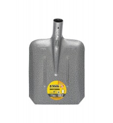 Лопата совкова MASTERTOOL 235 x 285 x 360 мм, молоткове фарбування, ребра жорсткості 14-6249