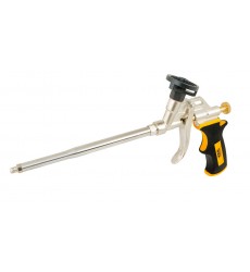 Пістолет для монтажної піни, 300 мм, суцільнометалевий, PTFE, Profi MASTERTOOL 81-8675