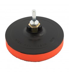 Платформа для круга шліфувального MASTERTOOL з липучкою Velcro Ø 125 мм 20 мм М14 зі стрижнем 08-6002