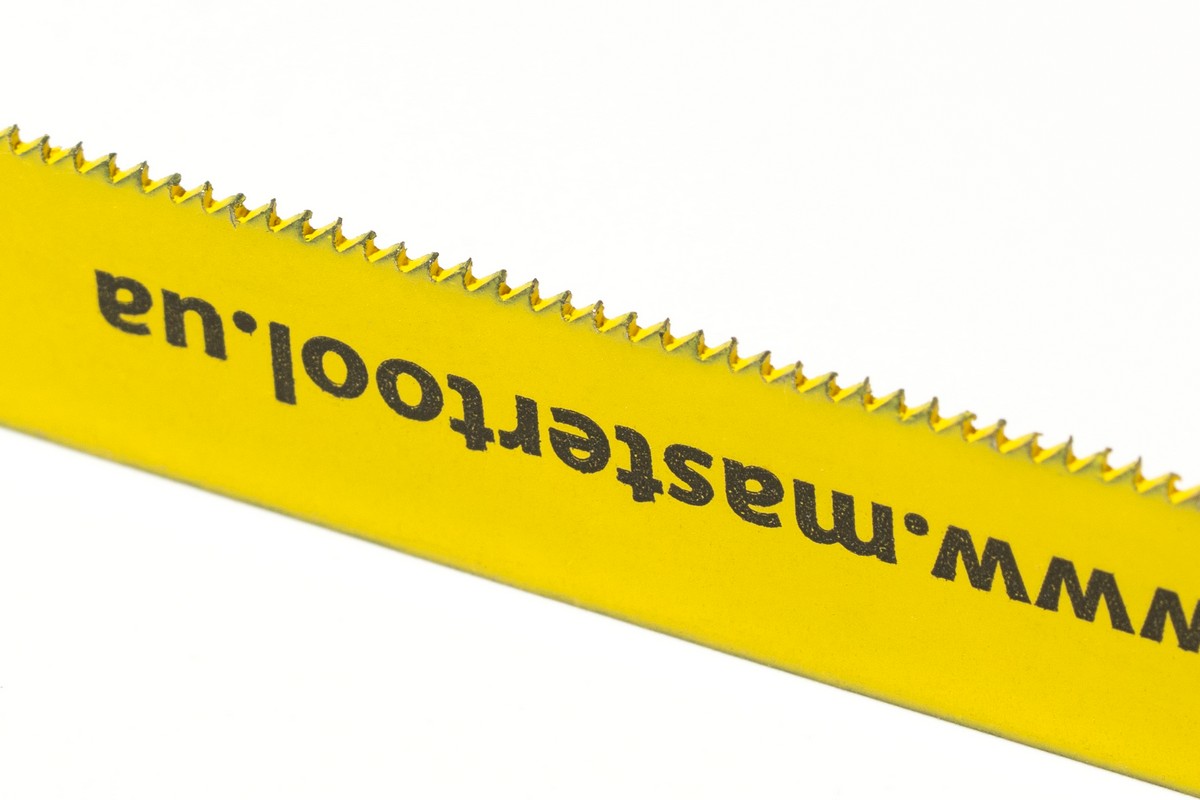 Полотно для металу MASTERTOOL одностороннє C60 300х12.5х0.6 мм/24х1" Ram A 6 шт 14-2905 view 2